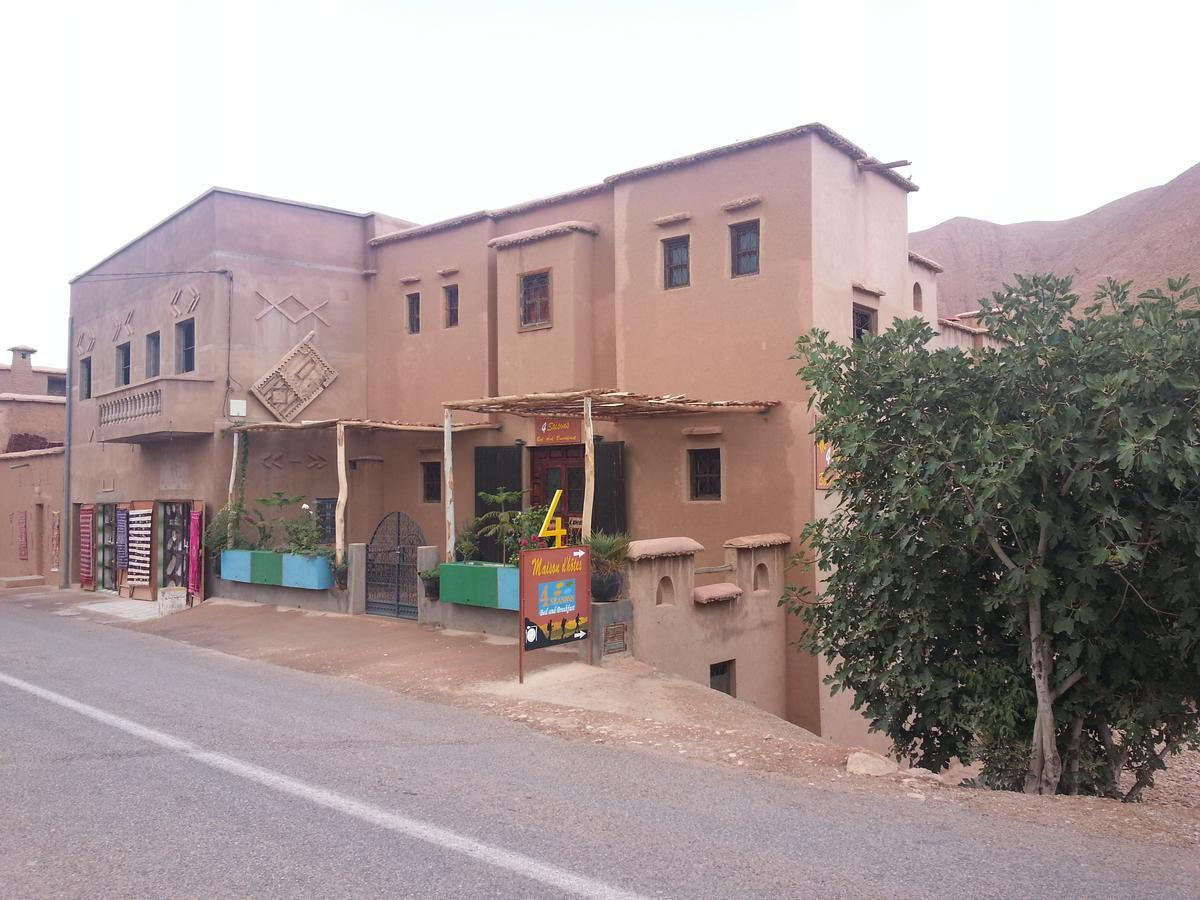 Bed and Breakfast Les 4 Saisons Du Dades Aït Idaïr Exterior foto